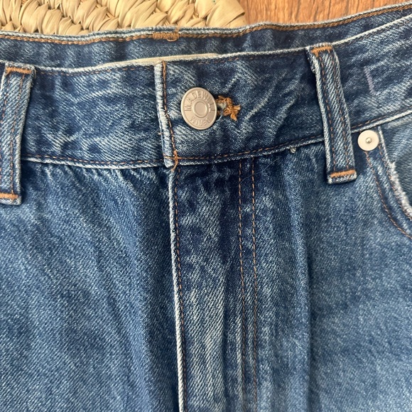 New with tags! Madewell Women’s Curvy Superwide Wide Jeans size 32 - Picture 5 of 9